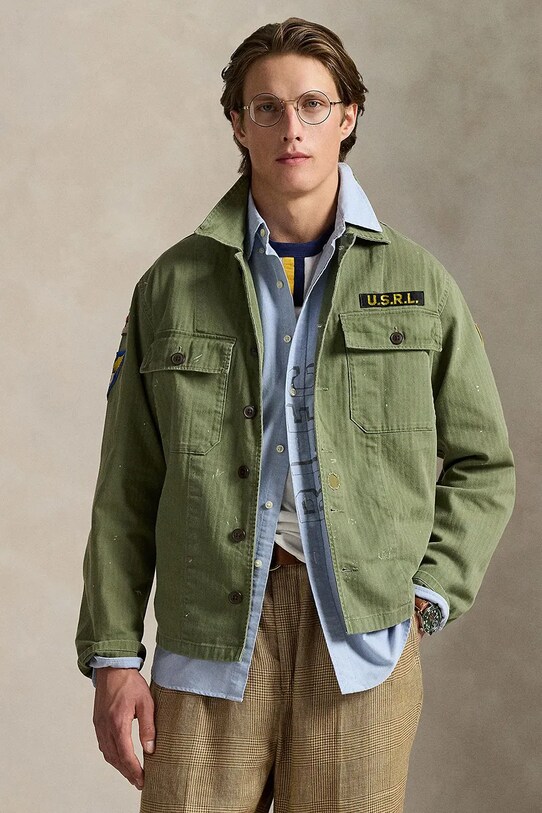 Polo Ralph Lauren koszula Sport Shirt regular zielony 710965071