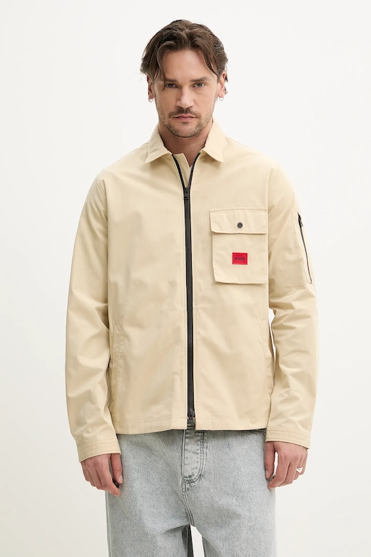 HUGO kurtka nieocieplane beżowy 50482701