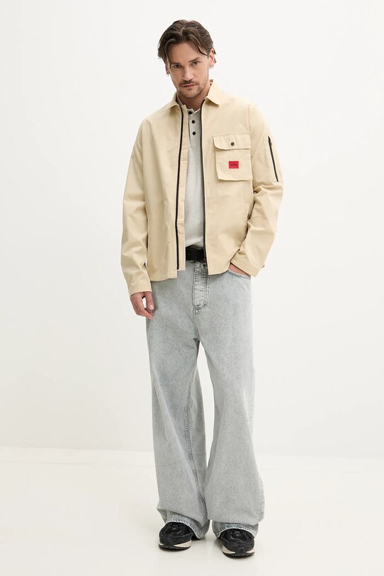 Куртка HUGO 50482701 бежевый SS25