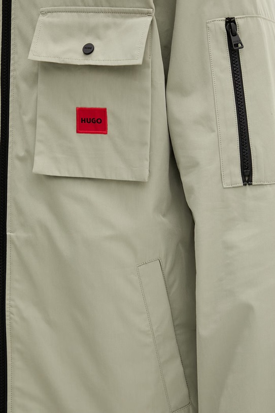 HUGO košilová bunda pánská 50482701 zelená