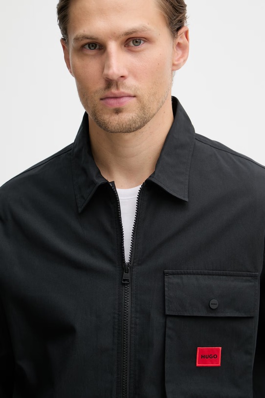 HUGO jakna moška črna 50482701