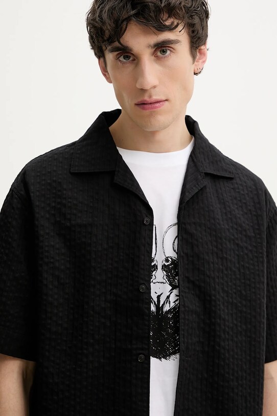 HUGO camasa din bumbac negru 50540137