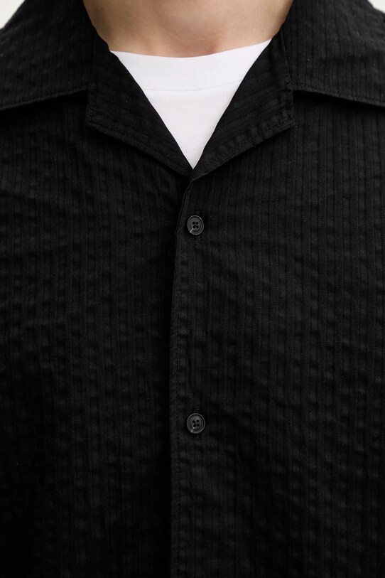 HUGO camasa din bumbac 50540137 negru