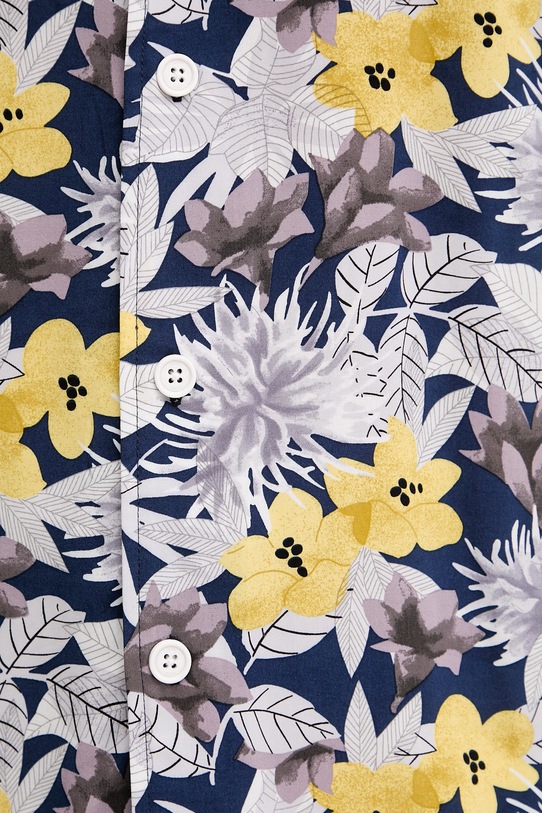 HUGO plážová košeľa pánska BEACH SHIRT RELAXED 50540065 žltá