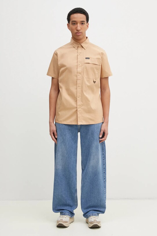 Košulja Columbia Landroamer Twill Shirt 2120591 smeđa