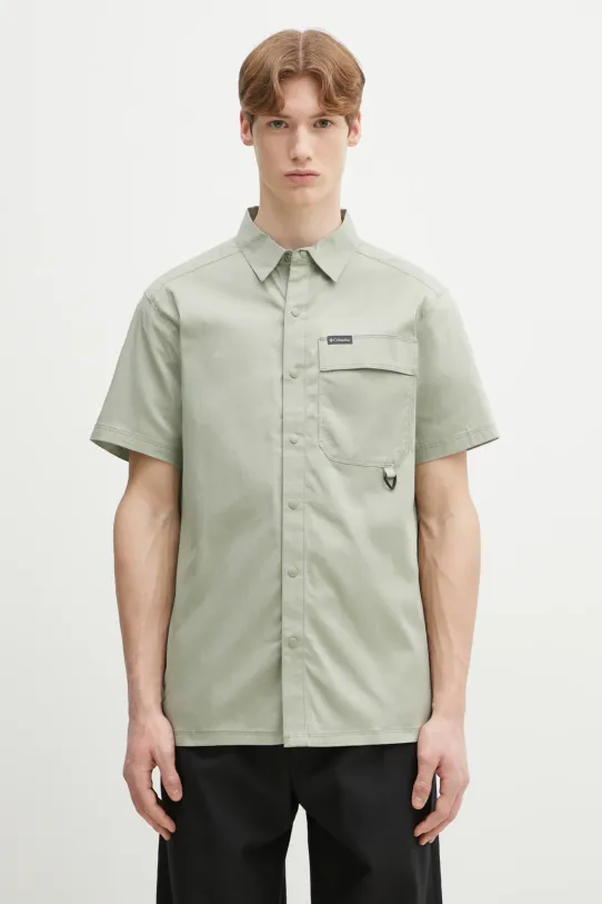 Columbia koszula Landroamer Twill Shirt gładkie zielony 2120591