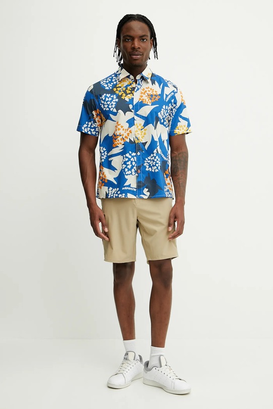 Бавовняна сорочка Napapijri G-Ronge NP0A4IDLFDB1 блакитний SS25