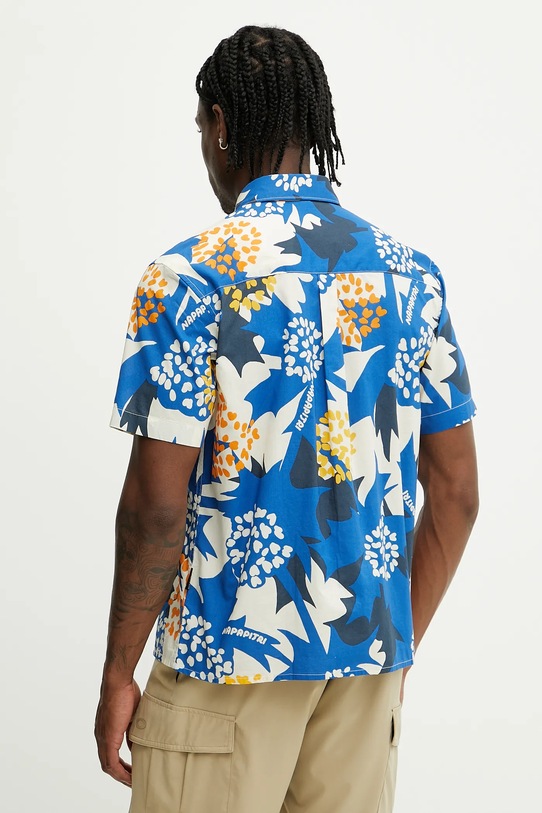 Одяг Бавовняна сорочка Napapijri G-Ronge NP0A4IDLFDB1 блакитний