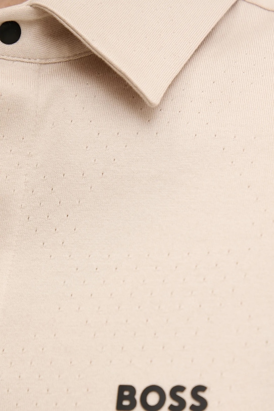 BOSS Green cămașă din bumbac 50537678 bej