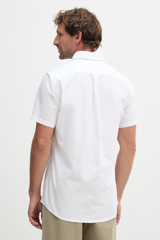 Odzież Barbour Oxtown S/S Tailored Shirt MSH5313 biały