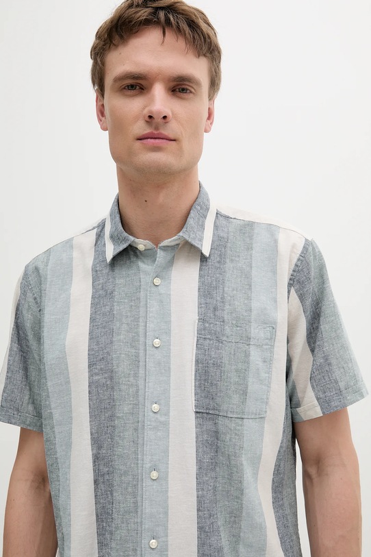 Barbour camicia Portwell Summer Fit Shirt blu MSH5442