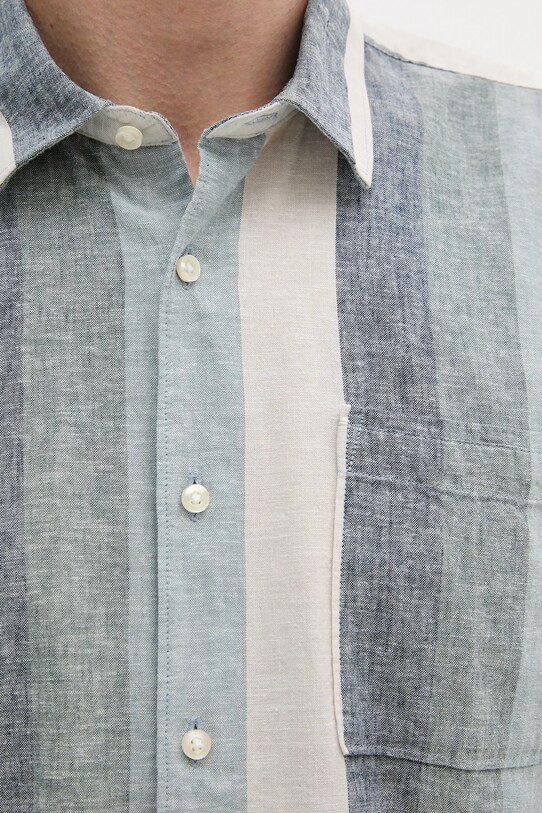 Сорочка Barbour Portwell Summer Fit Shirt MSH5442 блакитний