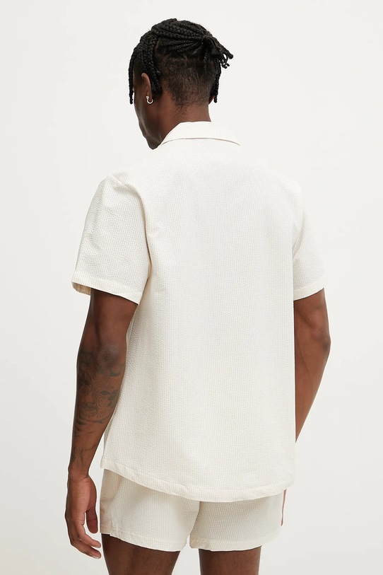 Одяг Пляжна сорочка BOSS 50540037 бежевий