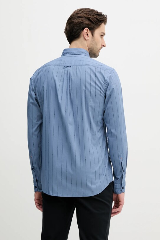 BOSS Orange camasa din bumbac 50537368 albastru SS25