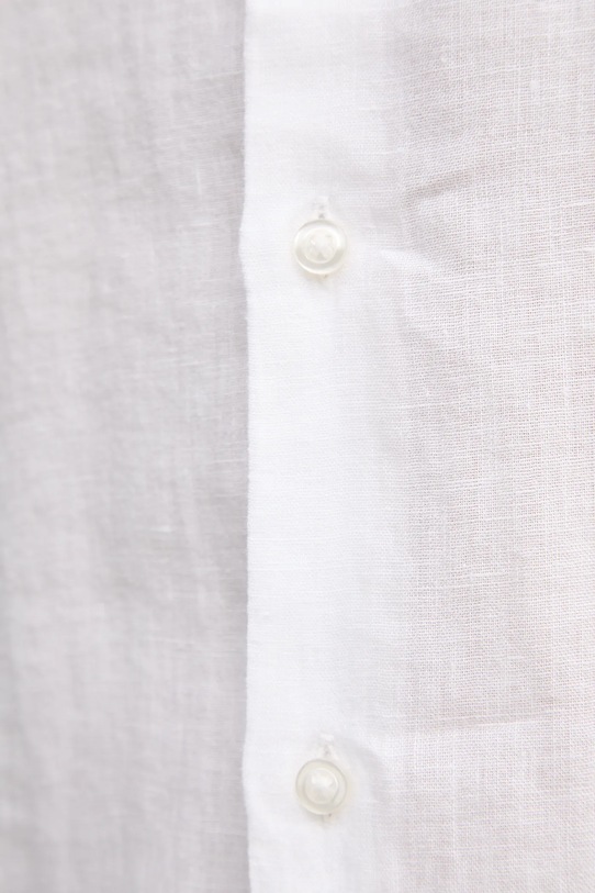 BOSS Orange cămașă de in 50537382 alb