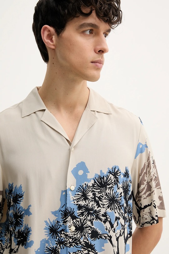 Košulja BOSS Orange bež 50538250