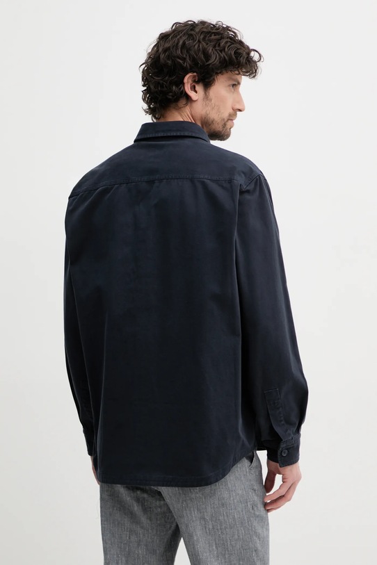 Îmbrăcăminte BOSS Orange camasa din bumbac 50538915 bleumarin