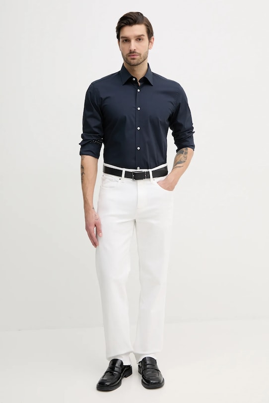 BOSS camasa 50538949 bleumarin SS25