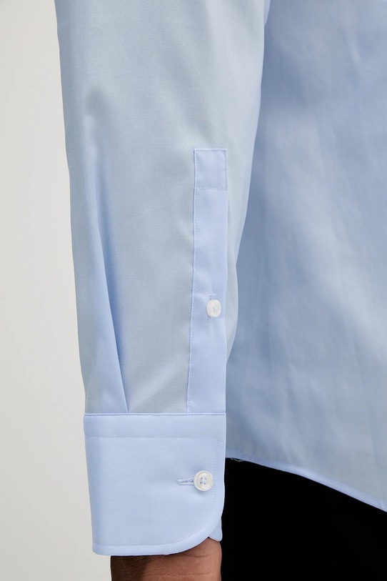 Βαμβακερό πουκάμισο BOSS 50539177 μπλε