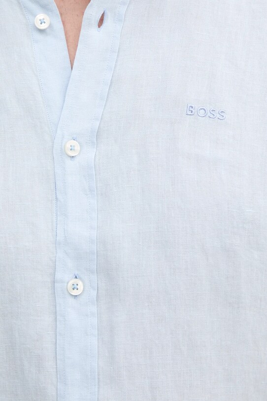 BOSS camasa de in 50539352 albastru