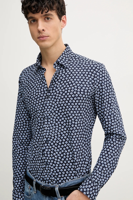 Košile BOSS námořnická modř 50539456