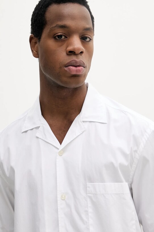 Бавовняна сорочка BOSS білий 50539663