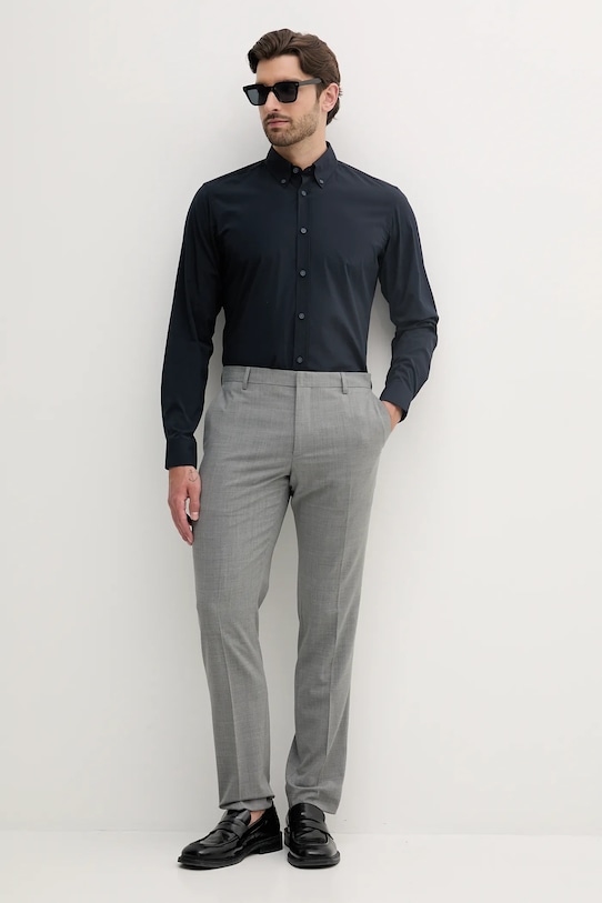 BOSS cămașă 50539917 bleumarin SS25