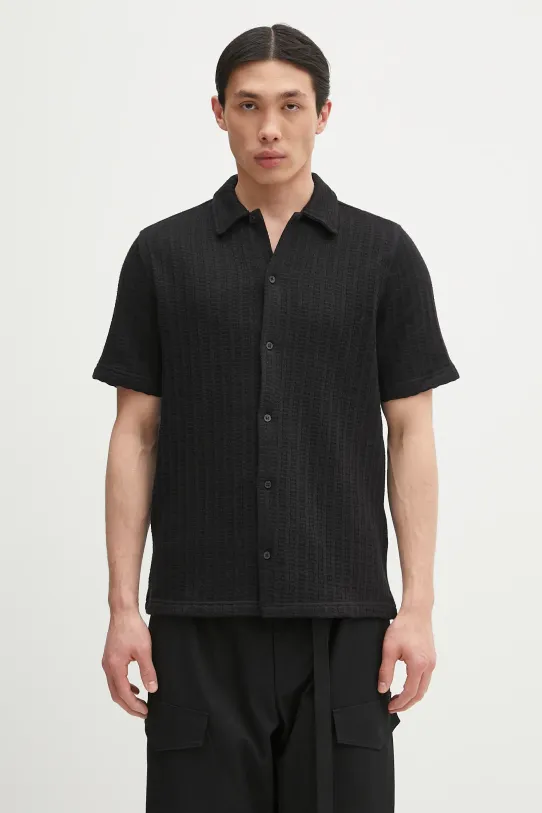 Košile Samsoe Samsoe SAKVISTBRO regular černá M25100030