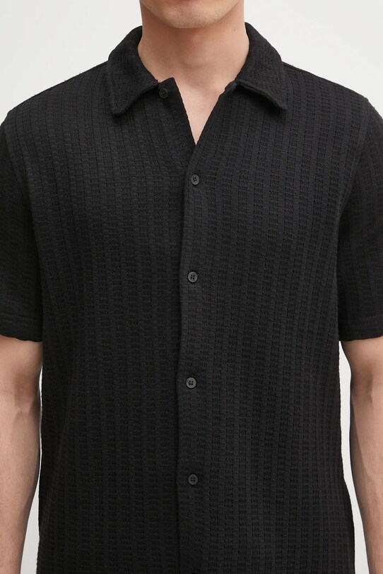 Košile Samsoe Samsoe SAKVISTBRO černá M25100030