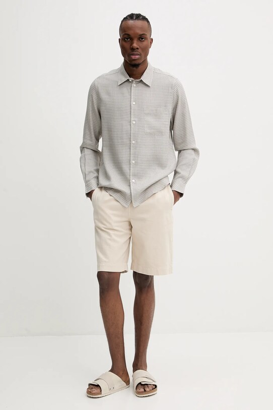 Košile Samsoe Samsoe SARYAN M25100051 béžová SS25