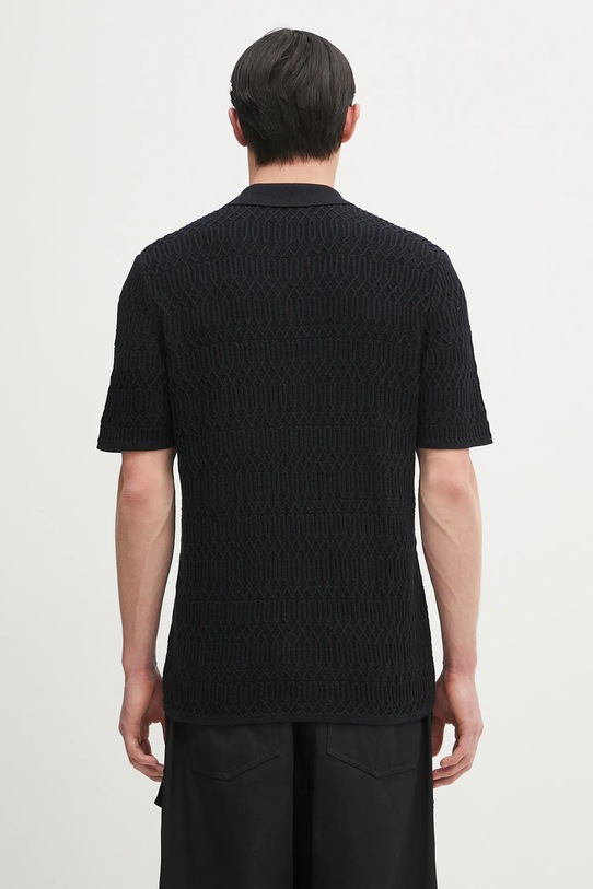 Ρούχα Βαμβακερό πουκάμισο Samsoe Samsoe SARLO M25100008 μαύρο