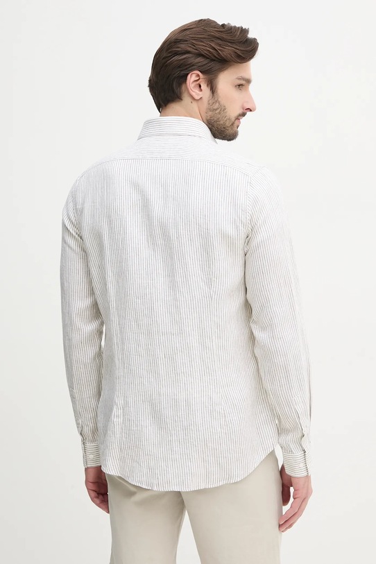 Îmbrăcăminte Calvin Klein camasa de in K10K109332 alb