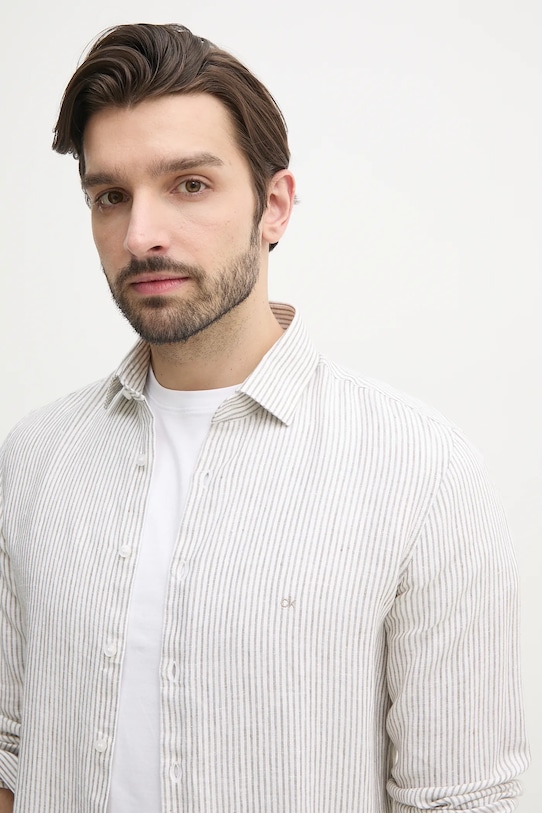 Calvin Klein camasa de in alb K10K109332