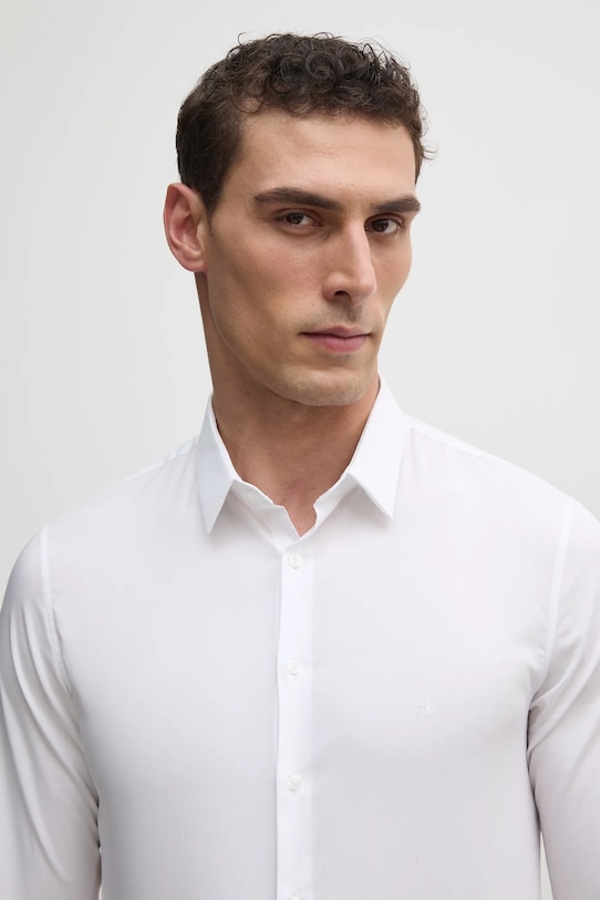 Košile Calvin Klein bílá K10K112743