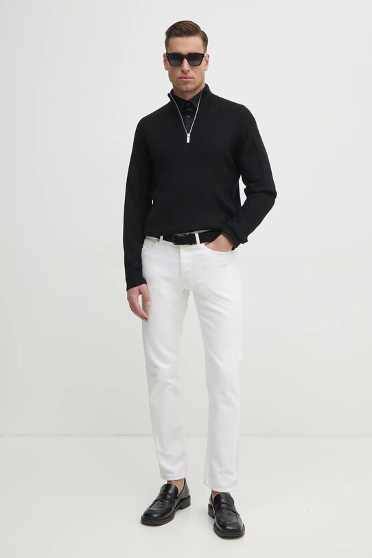 Calvin Klein camasa K10K112743 negru SS25