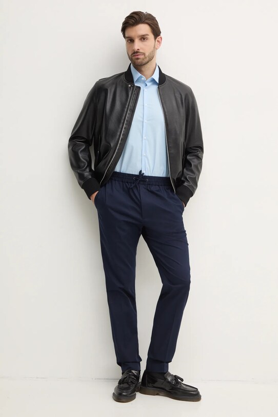Calvin Klein cămașă K10K114299 albastru SS25