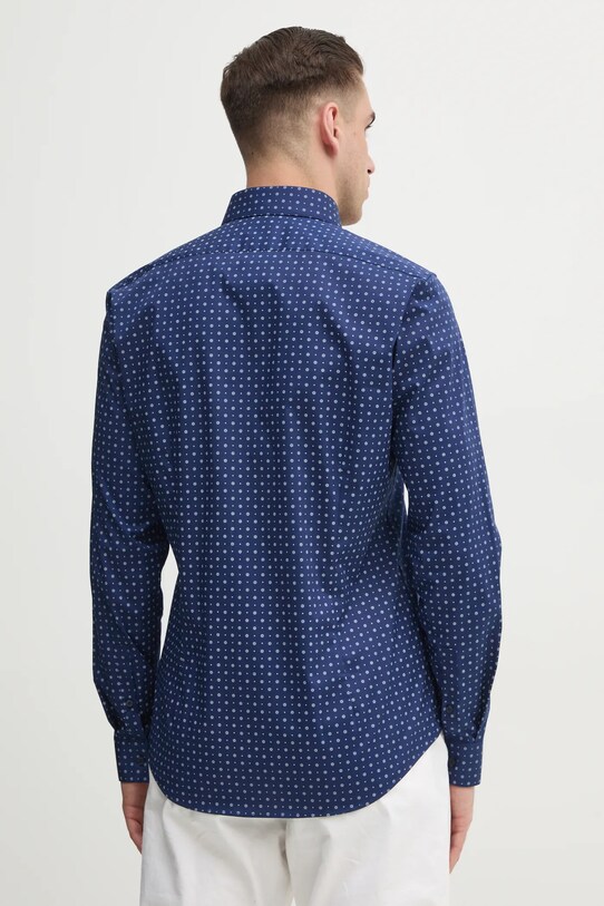 Košeľa Calvin Klein tmavomodrá K10K114313