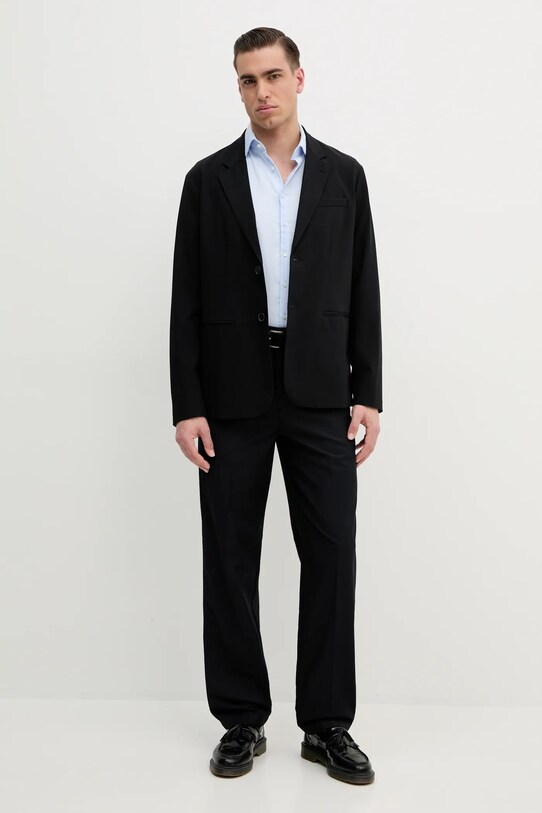 Πουκάμισο Calvin Klein K10K114360 μπλε SS25