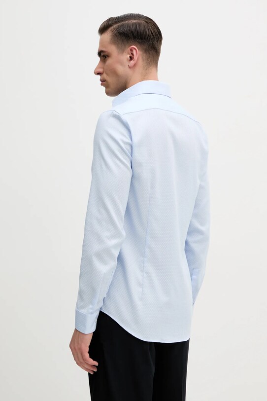 Ρούχα Πουκάμισο Calvin Klein K10K114360 μπλε