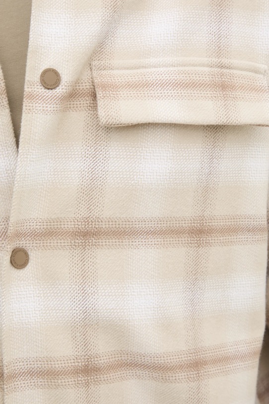 Calvin Klein koszula bawełniana K10K114446 beżowy