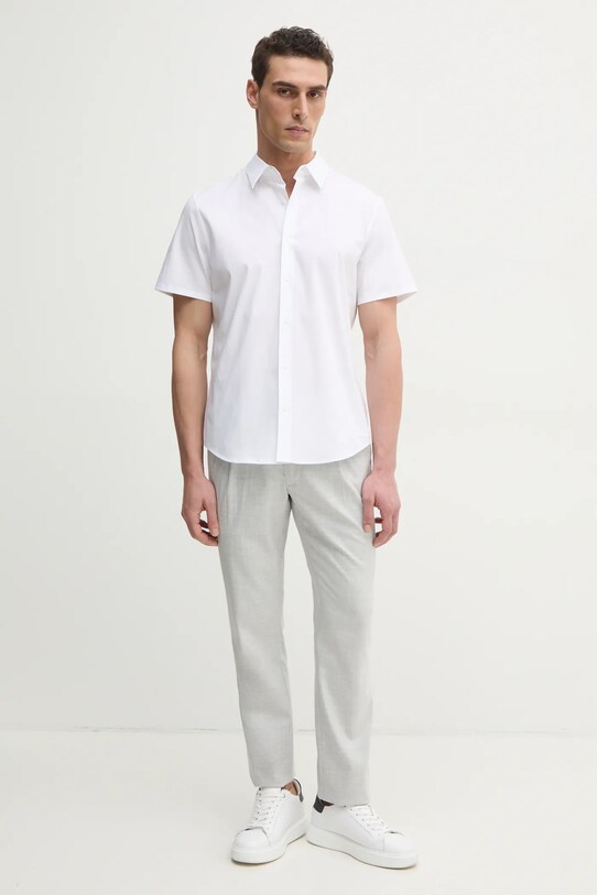 Calvin Klein camasa LV04LB125G alb SS25