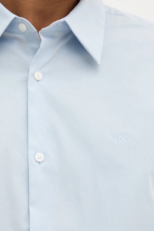 Košeľa Calvin Klein LV04LB145G modrá