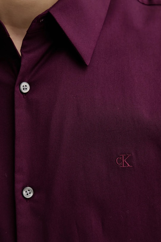 Calvin Klein koszula LV04LB145G fioletowy