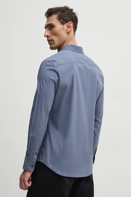 Odzież Calvin Klein koszula LV04LB145G niebieski