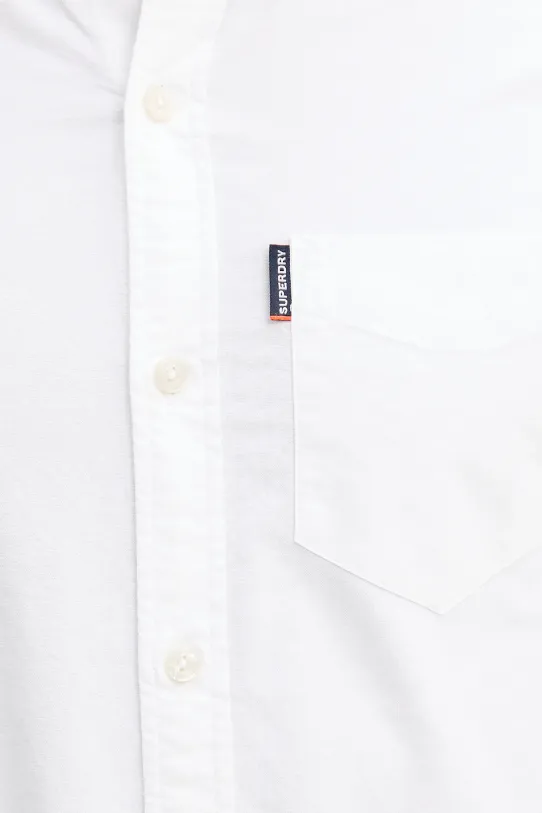 Superdry camicia in cotone M4010991A.KKJ bianco