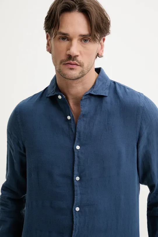 Superdry camasa de in bleumarin M4010995A.11S