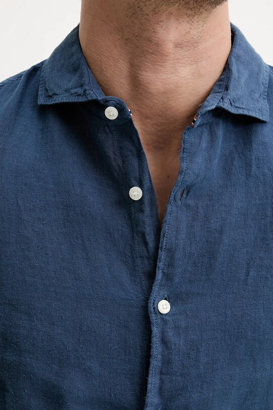 Superdry camasa de in M4010995A.11S bleumarin