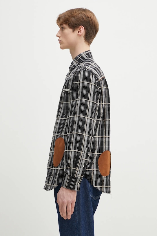 Риза Andersson Bell Noah Patch Check atb1238m черен SS25