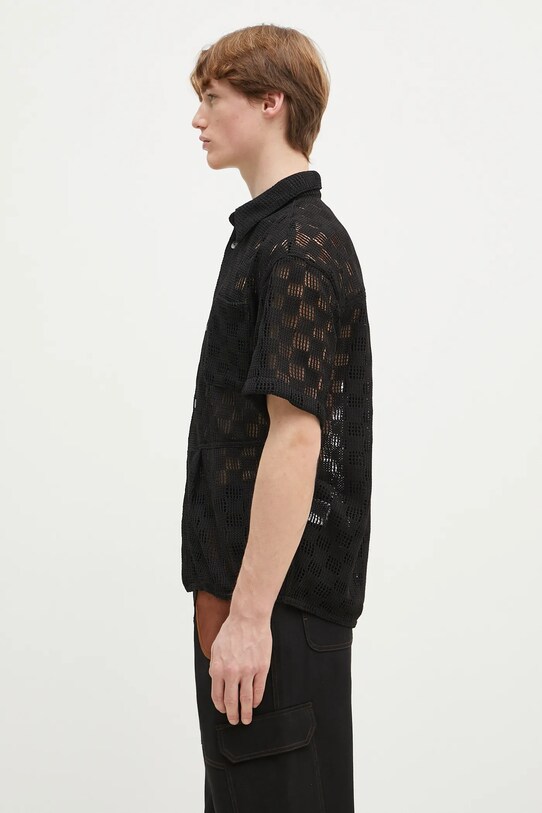 Košile Andersson Bell Letto Knitted atb1234m černá SS25