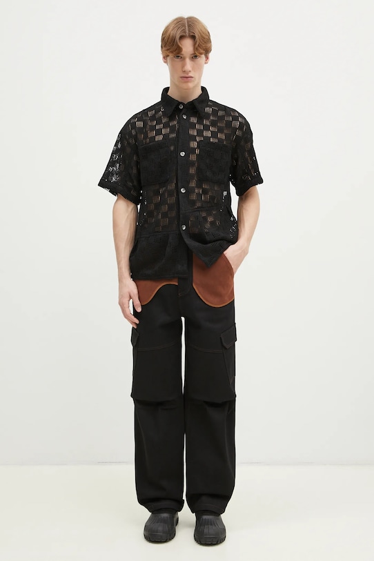 Andersson Bell koszula Letto Knitted atb1234m czarny